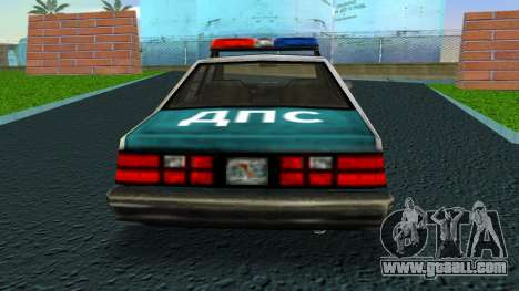 Police Cruiser - Militia from the 90s for GTA Vice City