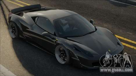 Ferrari 458 Italia Black ver1 for GTA San Andreas