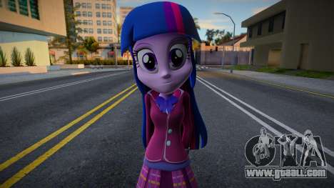 My Little Pony Twilight Sparkle EQG 3 for GTA San Andreas