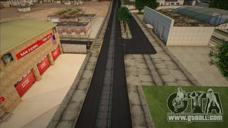 Road Texture HD San Fierro for GTA San Andreas