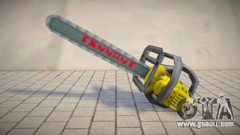 Yellow Tennant Chainsaw for GTA San Andreas