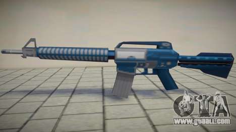 Roblox Blue M4 for GTA San Andreas