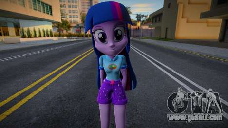 My Little Pony Twilight Sparkle EQG 2 for GTA San Andreas