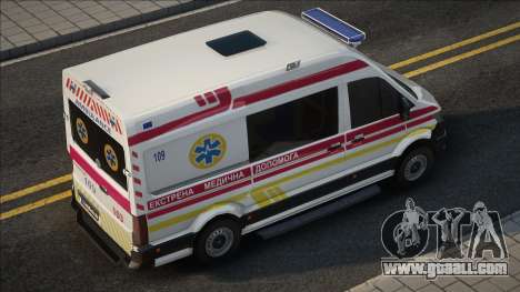 Volkswagen Crafter 2019 Medical Service for GTA San Andreas
