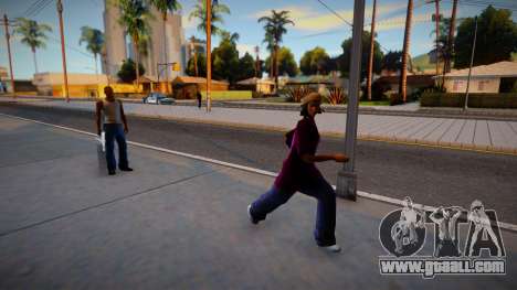 Fear of Pedestrians V2.0.2 (Peds Are Afraid of G for GTA San Andreas