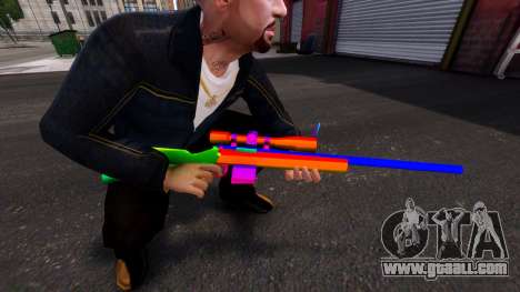 Rainbow Rifle for GTA 4