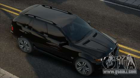 BMW X5 Stock Black for GTA San Andreas