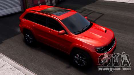 Jeep Grand Cherokee SRT Red for GTA 4