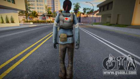 Half-Life 2 Medic Female 04 for GTA San Andreas