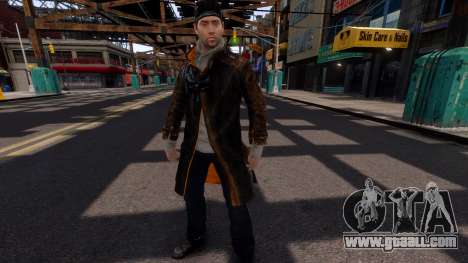 Watch Dogs Aiden Pearce Updated for GTA 4