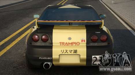Nissan Skyline R33 Sticker for GTA San Andreas