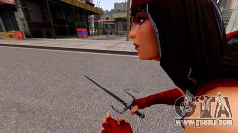 Elektra Knife for GTA 4