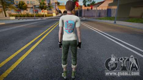 Rebecca T-Shirt Super Nurse for GTA San Andreas