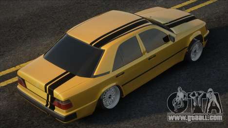 Mercedes-Benz W124 Yellow for GTA San Andreas