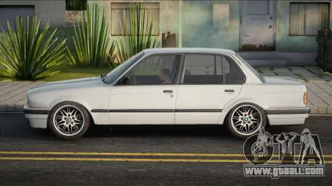 BMW E30 Silver for GTA San Andreas