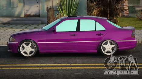 Mercedes-Benz W202 Purple for GTA San Andreas