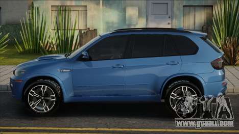 BMW X5M Blue for GTA San Andreas