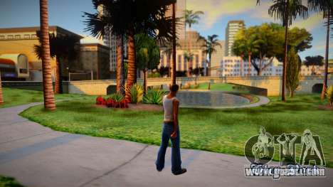 Show location when you wake up from pause for GTA San Andreas