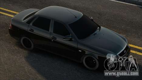 VAZ 2170 Priora Black for GTA San Andreas