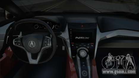 2017 Acura NSX [NC1] for GTA San Andreas