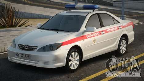 Toyota Camry 2004 State Emergency Service of Ukr for GTA San Andreas