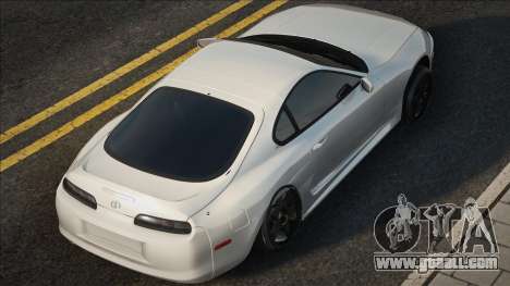 Toyota Supra White for GTA San Andreas
