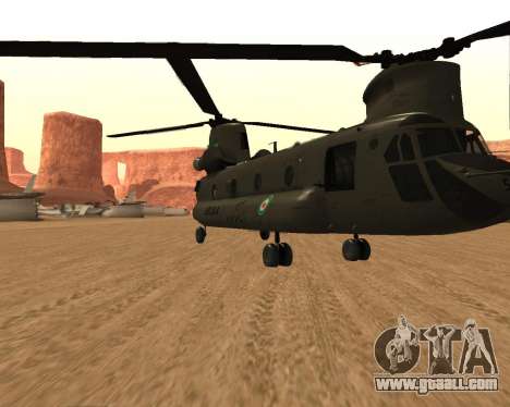 Iranian CH-47 Chinook - IRIAA for GTA San Andreas