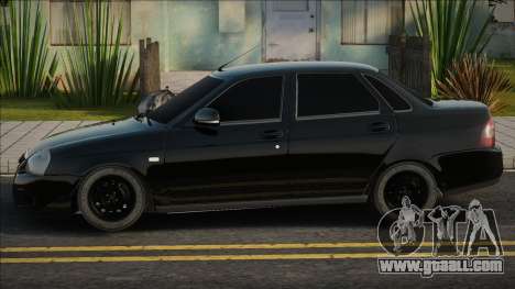 VAZ 2170 Priora Black for GTA San Andreas