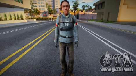 Half-Life 2 Medic Female 05 for GTA San Andreas