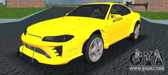 Nissan Silvia S15 99 BN Sports Yellow for GTA Vice City