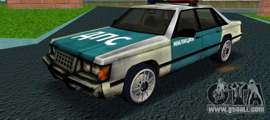 Police Cruiser - Militia from the 90s for GTA Vice City