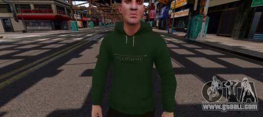 Pullover Hoodie for Packie McReary v1 for GTA 4