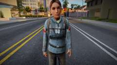 Half-Life 2 Medic Female 02 for GTA San Andreas