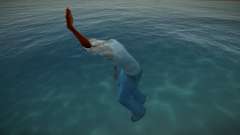 Now CJ is drowning in water for GTA San Andreas