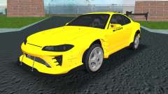 Nissan Silvia S15 99 BN Sports Yellow for GTA Vice City