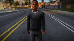 Young gangster with a chain for GTA San Andreas