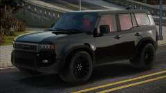 Toyota Land Cruiser Prado Black for GTA San Andreas