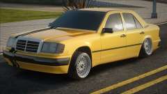 Mercedes-Benz W124 Yellow for GTA San Andreas