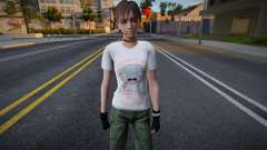 Rebecca T-Shirt Zombie-Kun for GTA San Andreas