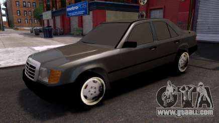 Mercedes-Benz W124 Stock for GTA 4