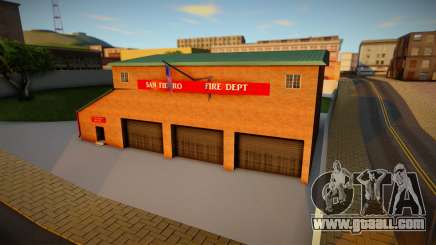 San Fierro Fire Station 2024 ALT-Version for GTA San Andreas