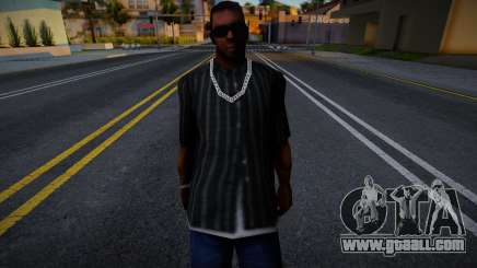 New Look For bmybe Beach Black Guy for GTA San Andreas