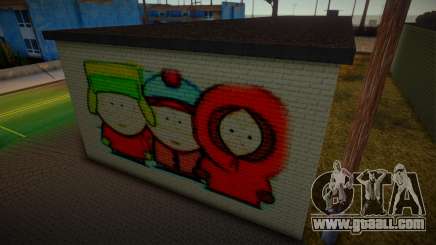 Wall Of South Park for GTA San Andreas