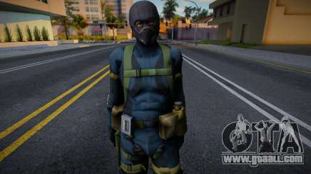 MSF Soldier y snake fixeado for GTA San Andreas