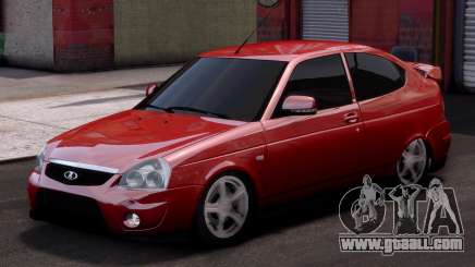 Lada Priora Sport Red for GTA 4