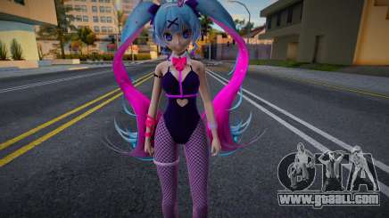 Hatsune Miku Rabbit Hole Long Hair v1 for GTA San Andreas