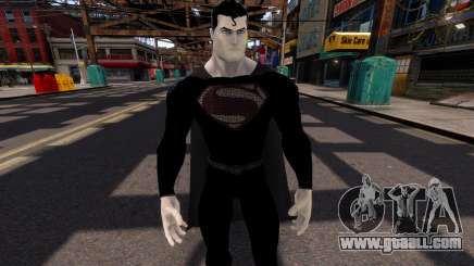 GTA IV SUPERMAN (BLACK SUIT) for GTA 4