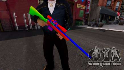 Rainbow Rifle for GTA 4