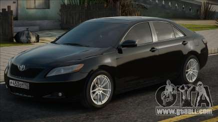 Toyota Camry Black Stock for GTA San Andreas