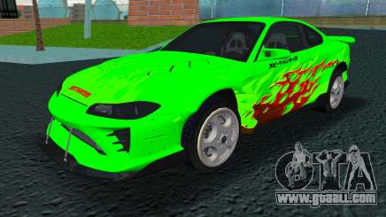 Nissan Silvia S15 99 BN Sports BLS Flame for GTA Vice City